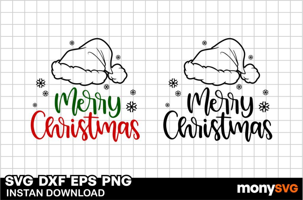 Merry Christmas SVG 1 Merry Christmas SVG