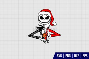 The Nightmare Before Christmas Jack Pumpkin SVG