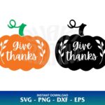 Give Thanks SVG Cricut