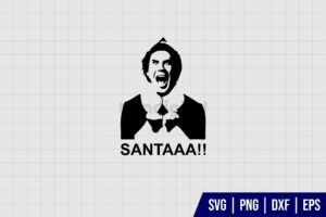 Elf Santa SVG