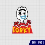 Forky Toy Story SVG