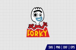 Forky Toy Story SVG