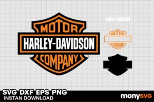 Harley Davidson Logo layered