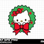 Hello Kitty Christmas SVG