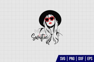 Taylor Swift Silhouette SVG