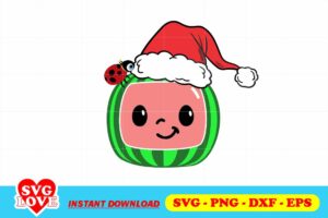 christmas cocomelon svg