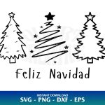 Feliz Navidad SVG Cricut