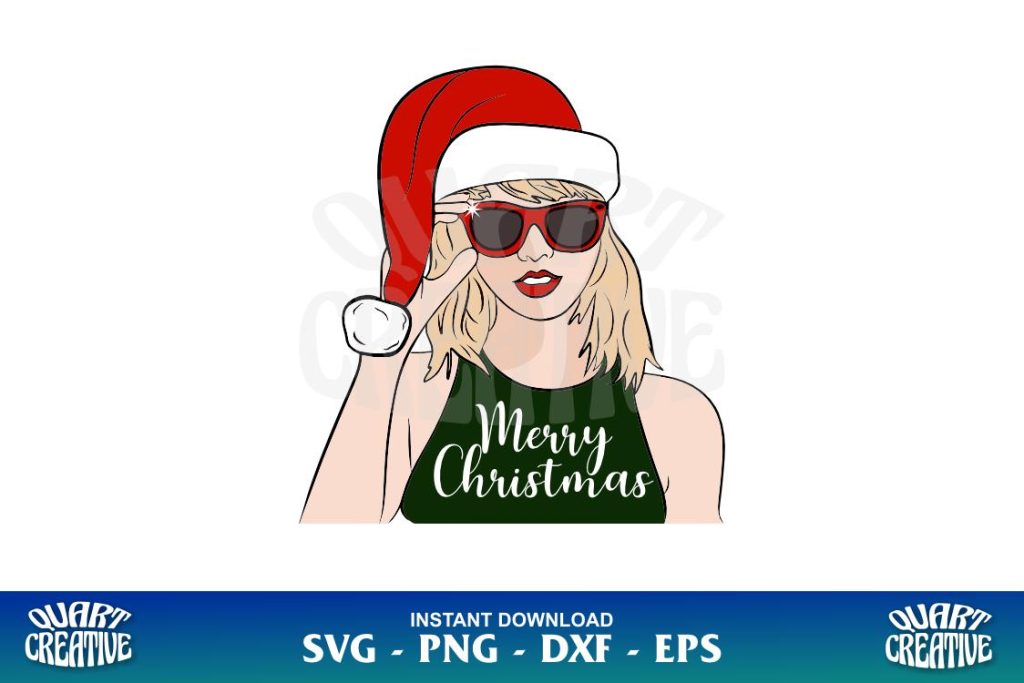 merry swiftmas taylor swift svg Merry Swiftmas Taylor Swift SVG