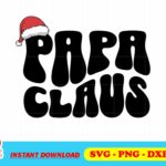 papa claus svg