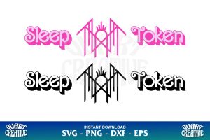 sleep token barbie svg