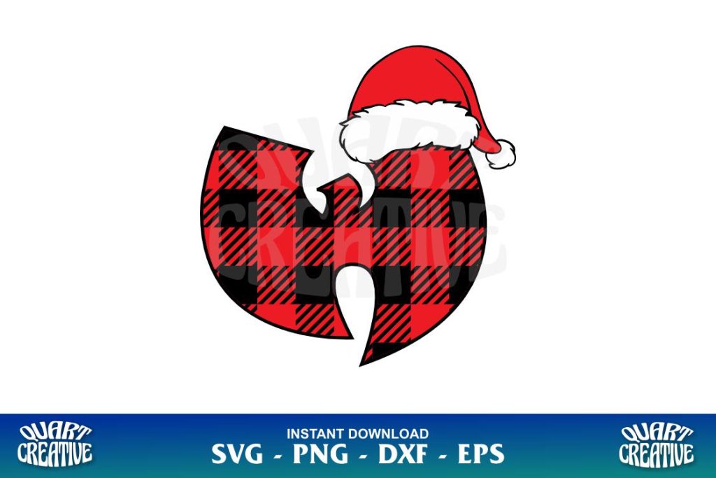 wu tang logo christmas svg