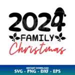 2024 family christmas svg