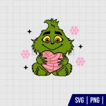 Baby Grinch Pan Dulce SVG