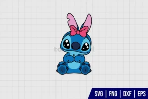 Baby Stitch SVG