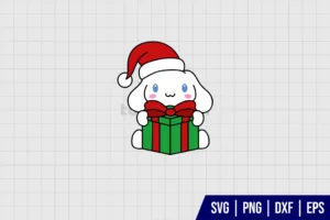 Cinnamoroll Christmas SVG