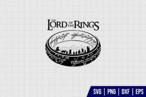 Lord Of The Rings SVG One Ring SVG