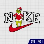 Nike Grinch Christmas SVG