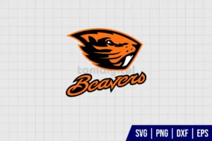 Oregon State Beavers Logo SVG