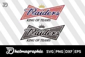 Raiders-NFL-king-of-team-logo-SVG7777