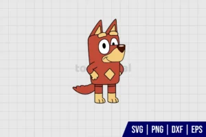 Rusty Bluey SVG