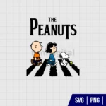 The Peanuts Snoopy The Beatles Inspired SVG