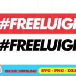 free luigi svg cut file