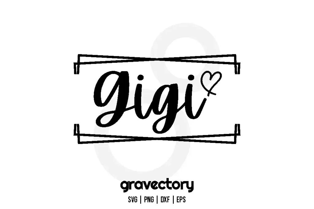 gigi svg free cut file Gigi SVG Free Cut File