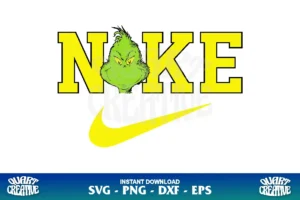 nike grinch face svg On Sale