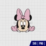 Baby Minnie Mouse SVG