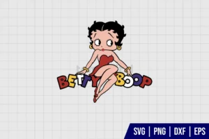 Betty Boop SVG