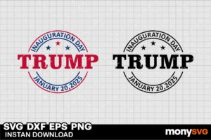 Donald Trump Inauguration Day SVG Gravectory