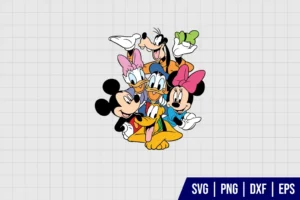 Mickey Mouse Clubhouse SVG