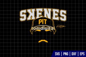 Paul Skenes Backwards K Pittsburgh Pirates SVG