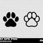 Paw print SVG