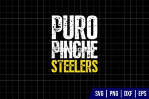 Puro Pinche Steelers SVG