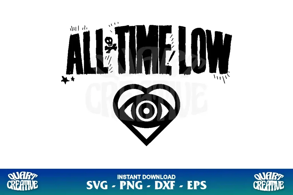 all time low logo svg cricut All Time Low Logo SVG Cricut