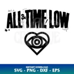 All Time Low Logo SVG Cricut