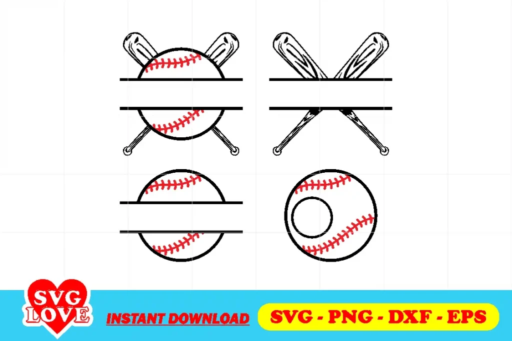 baseball monogram svg cricut Baseball Monogram SVG Cricut