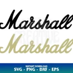marshall logo svg cricut