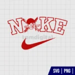 Nike One Piece Skull SVG