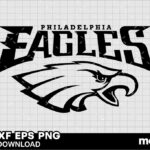Philadelphia Eagles silhouette SVG
