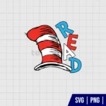 Read Hat Dr Seuss SVG