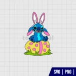 Stitch Egg SVG