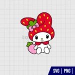 Strawberry My Melody SVG