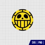 Trafalgar D Law Logo SVG