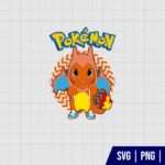 Chibi Pokemon Hitokage SVG