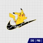 Nike Pikachu Logo SVG