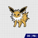Pokemon Jolteon SVG