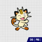 Pokemon Meowth SVG