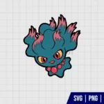 Pokemon Misdreavus SVG